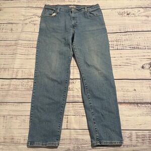 Levi's Relaxed Tapered Leg Blue Jeans Pants Women's Size 16 (34x28)